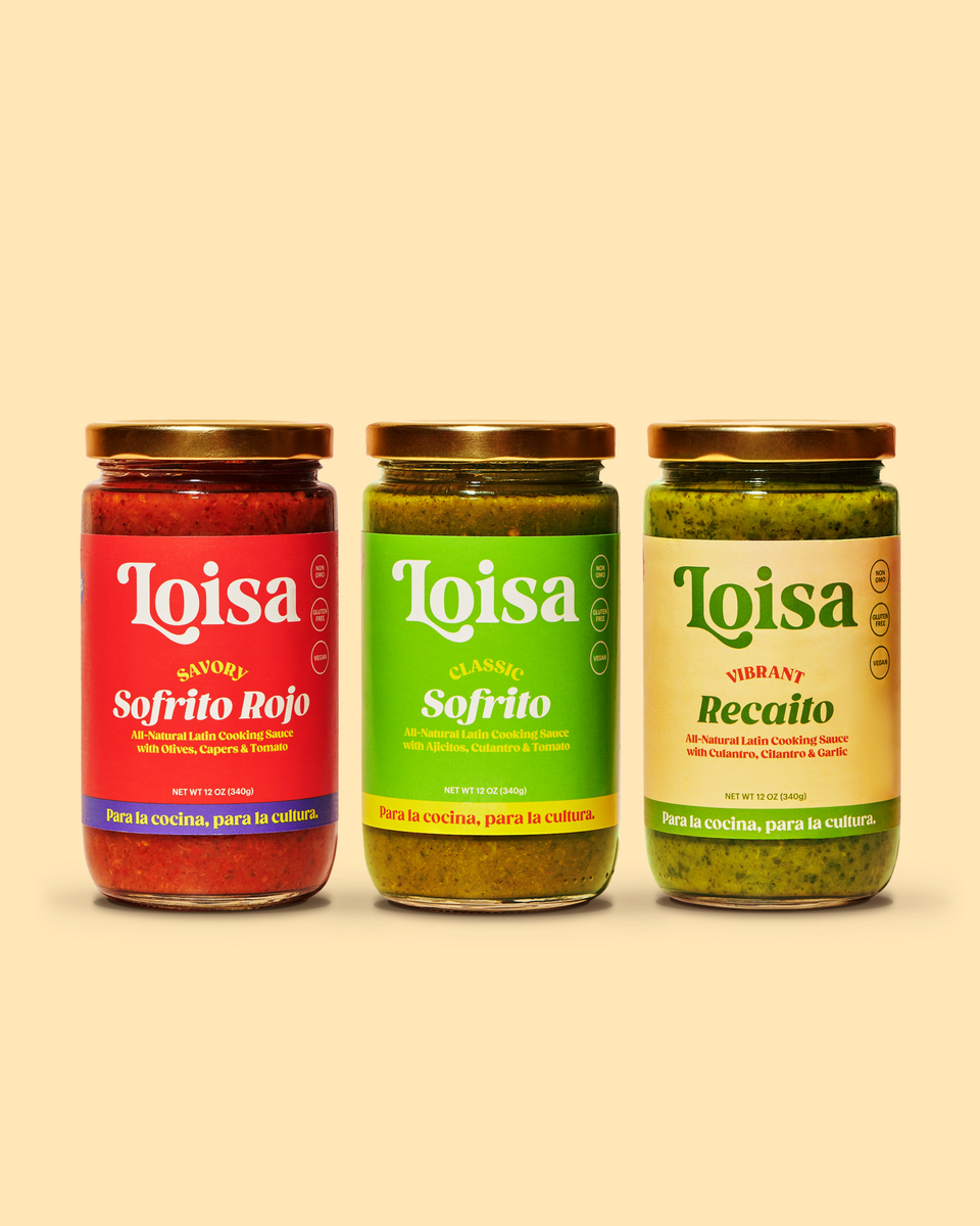 Loisa Sofrito Trio Classic, Rojo & Recaito NonGMO, No Artificial