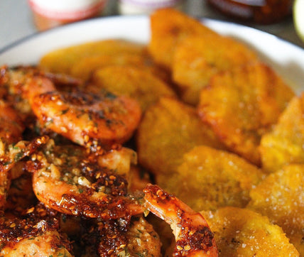 Chili Crunch Camarones al Ajillo