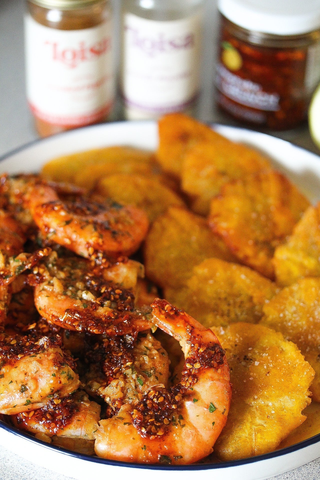 Chili Crunch Camarones al Ajillo