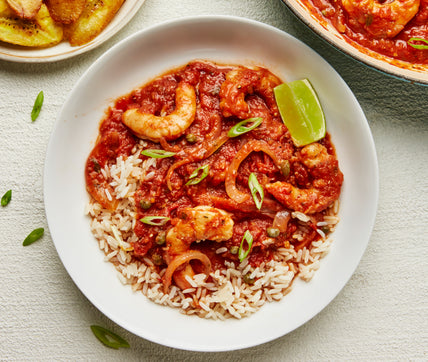 Camarones a la Criolla (Shrimp with Creole Sauce)