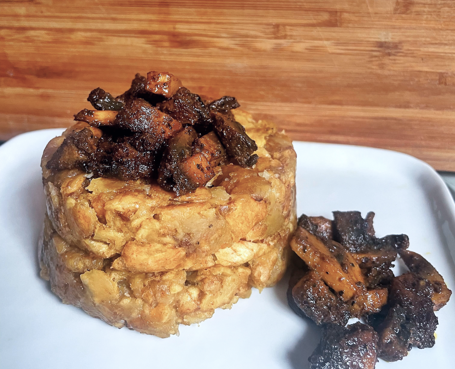 Vegan Mushroom Mofongo