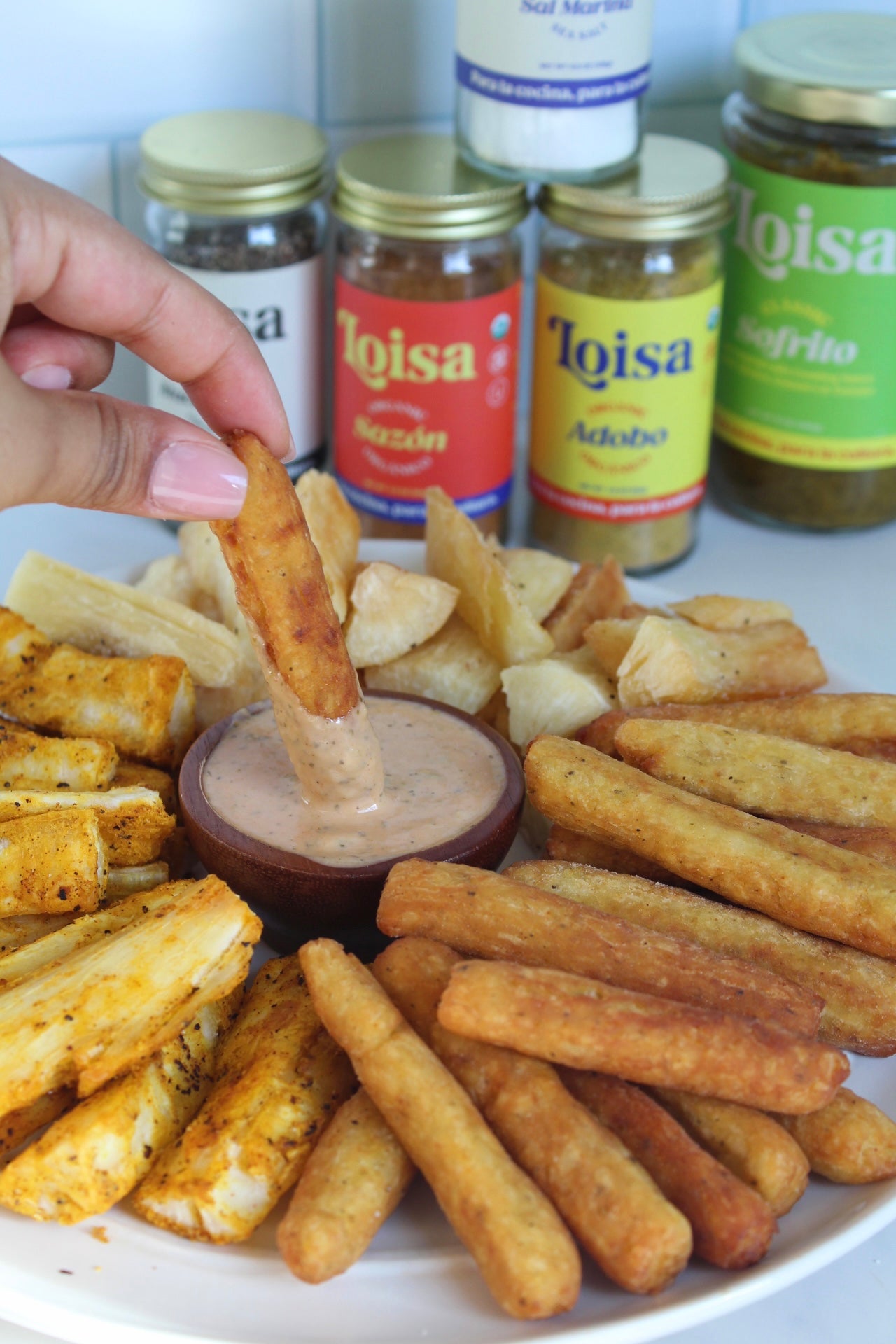 Yuca Fries Three Ways