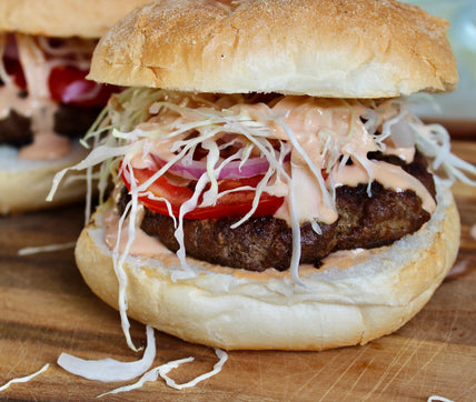 Dominican Chimi Burger