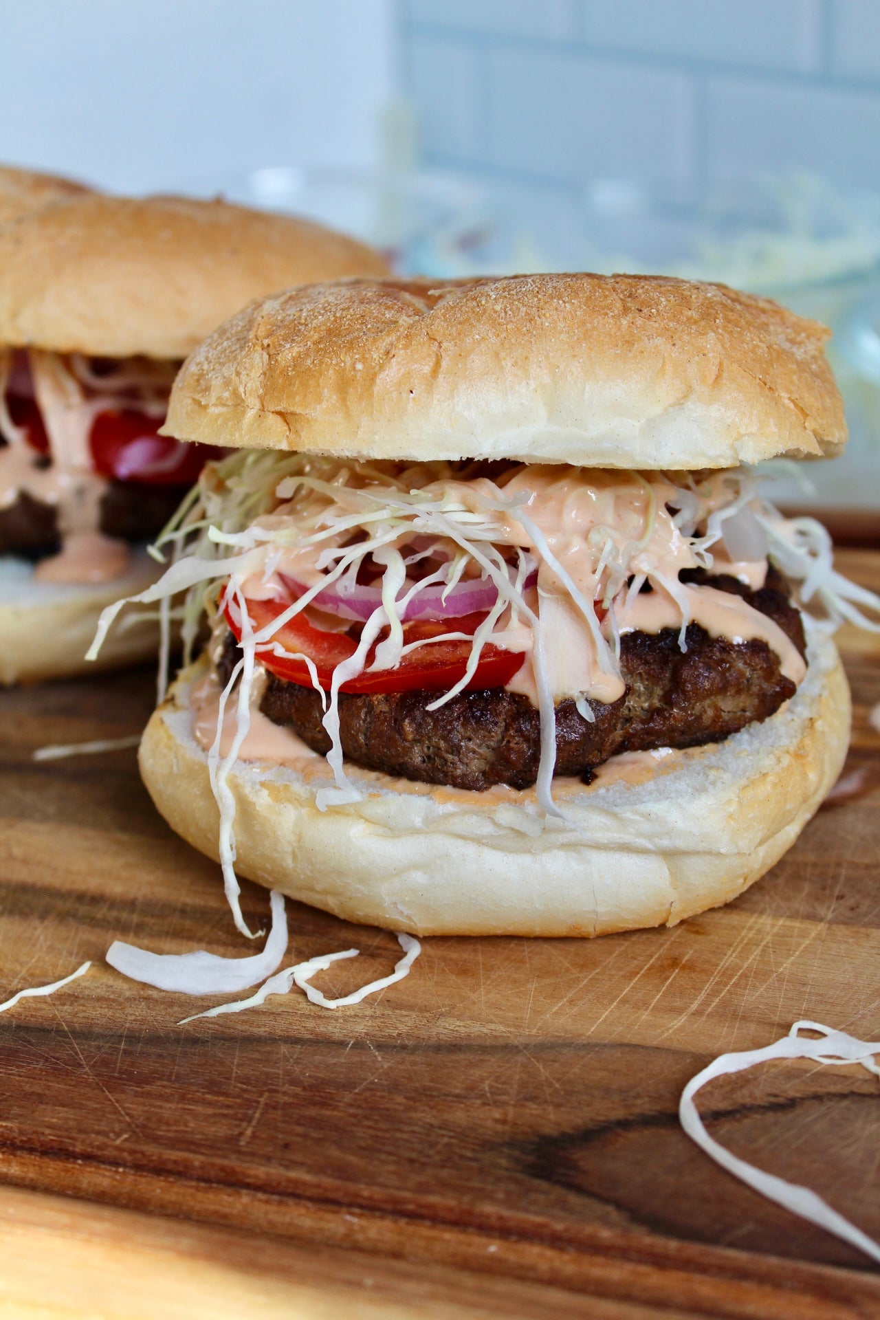 Dominican Chimi Burger