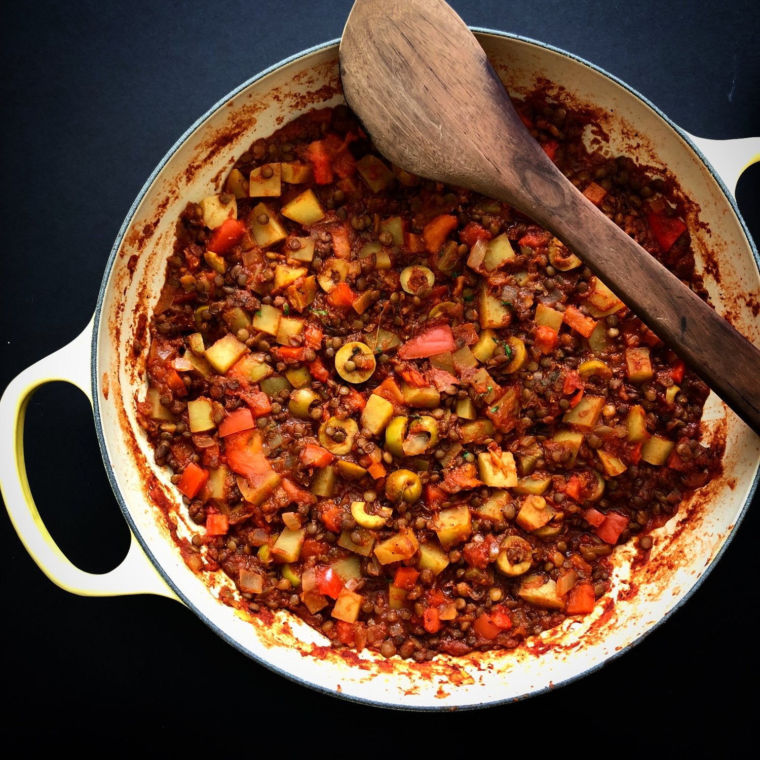 Lentil Picadillo Recipe