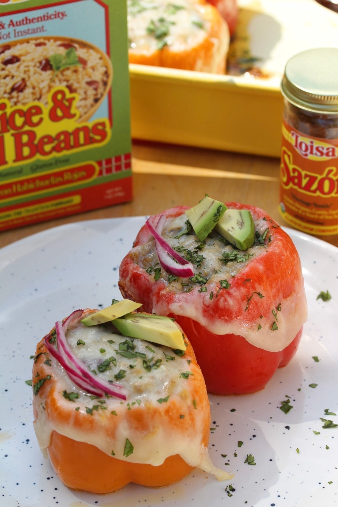 Pimientos Rellenos (Stuffed Bell Peppers)