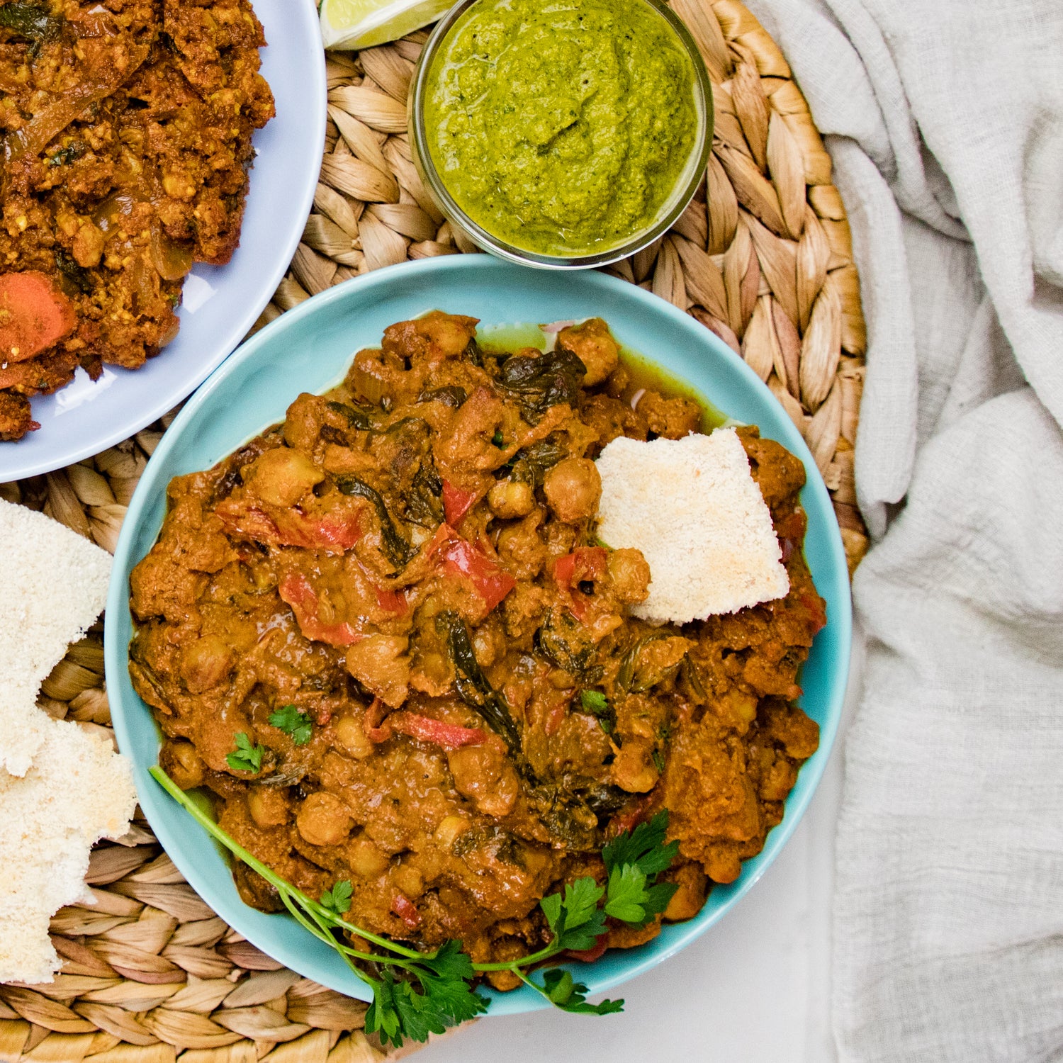 Chickpea Sweet Potato Guisado