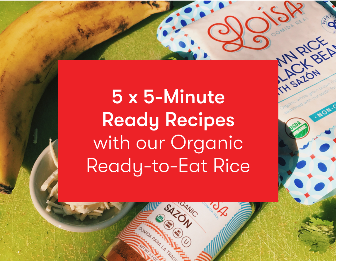 5 x 5 Minute Ready Recipes for the Whole Week