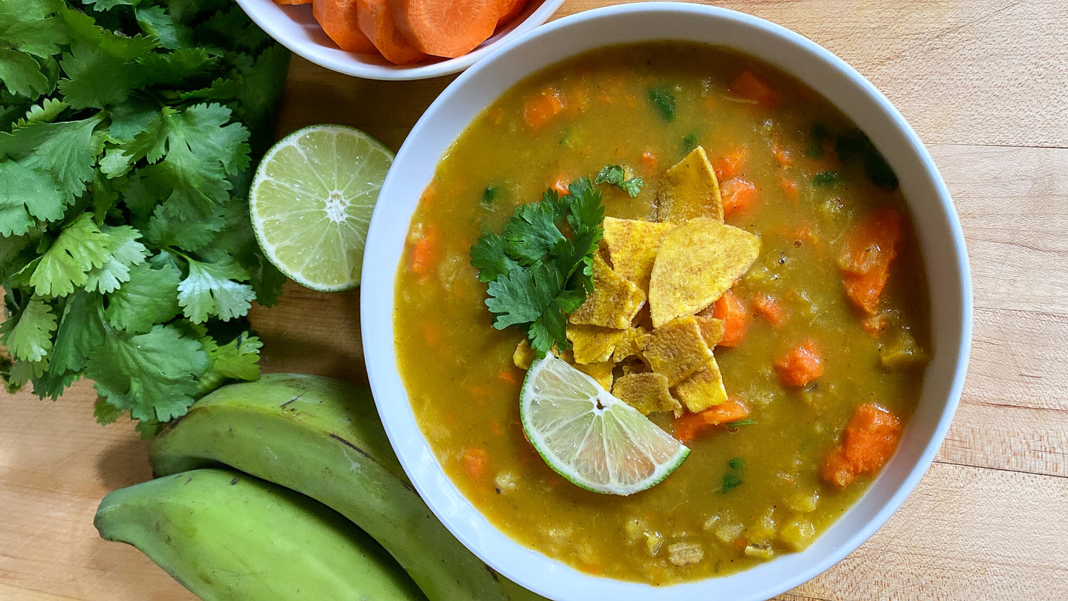 Vegan Sopa de Plátano