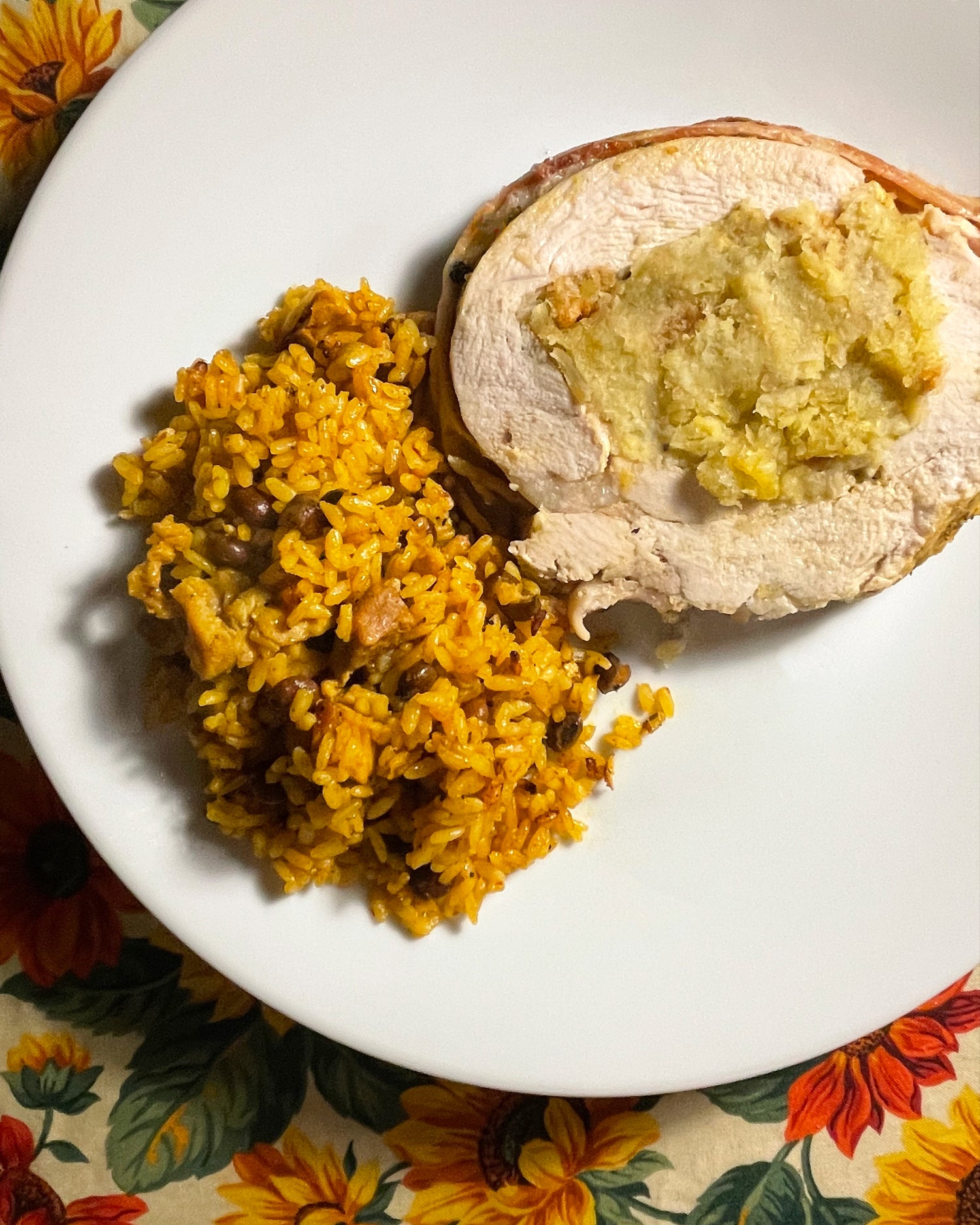 Pavo Relleno de Trifongo