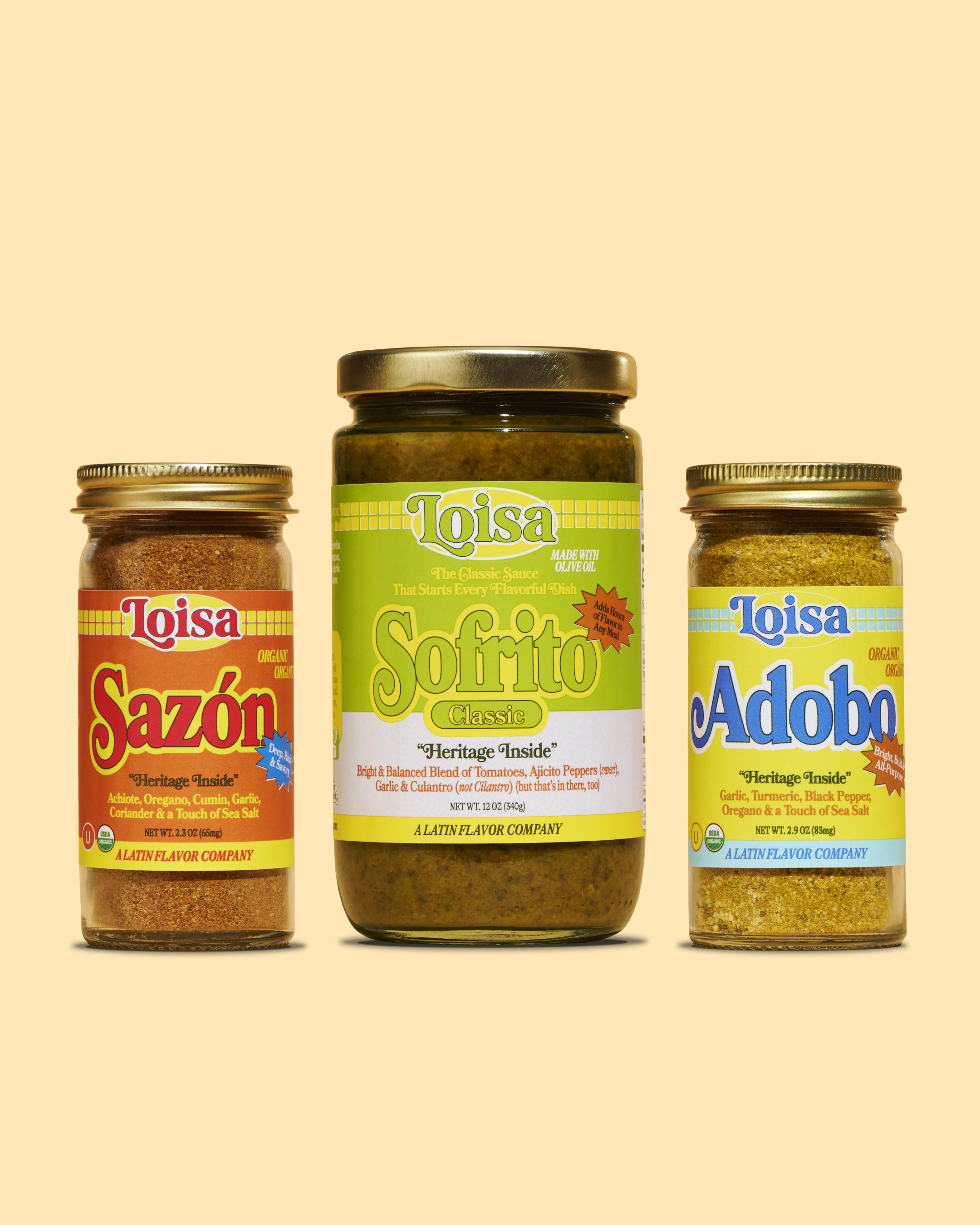 その他 VA / Sofrito Specials 001 Salt-Free Flavor Flavor Trio | Organic Salt-Free Sazón, Organic